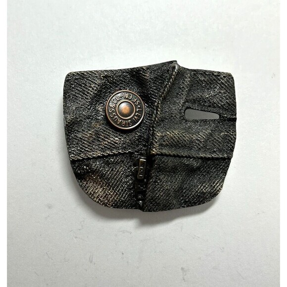 Vintage Levi Strauss Jeans Company SF Cal Belt Buckle 1976 Bergamot Brass Works - Picture 13 of 14